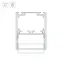 Профиль SL-LINE-4050-3L-2000 ANOD (Arlight, Алюминий)