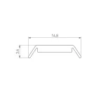 Коннектор HIP-RGBW-12-5pin-STW (-)