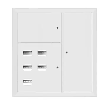 Щит этажный 5 кв. RAL9003 (1000х950х160) Basic