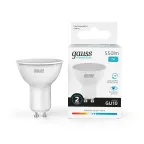 Лампа светодиодная LED 7 Вт 550 лм 4100К софит MR16 нейтральный GU10 AC 220В Elementary Gauss