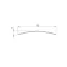 Подвес MOONLIGHT-HR-LIFT-SIDE-VR-D25-0080 White (Arlight, Металл)