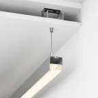 Профиль с экраном SL-LINE-5050-2500 ANOD+OPAL (ARL, Алюминий)