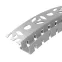 Профиль FANTOM-BENT-W12-TOP-EDGE-2000 ANOD (Алюминий)
