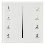 Заглушка ARH-FLOOR27-H28-SIDE с отверстием (Arlight, Металл)