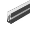Силиконовый профиль WPH-FLEX-0612-SIDE-S8-5m BLACK (Arlight, Силикон)
