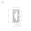 Силиконовый профиль WPH-FLEX-0612-SIDE-S8-5m BLACK (Arlight, Силикон)