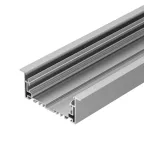 Профиль алюминиевый для светодиодной ленты с экраном S2-LINIA94-F-2500 ANOD+OPAL (ARL, Алюминий) | 021178 |  Arlight