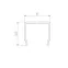 Экран ARH-WIDE-(B)-H20-2000 TPZ Clear-PM (ARL, Пластик)