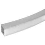Профиль SL-ARC-3535-D1500-W90 SILVER (1180мм, дуга 1 из 4) (ARL, Алюминий)