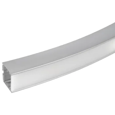 Профиль SL-ARC-3535-D1500-W90 SILVER (1180мм, дуга 1 из 4) (ARL, Алюминий)