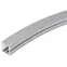 Профиль SL-ARC-3535-D1500-W90 SILVER (1180мм, дуга 1 из 4) (ARL, Алюминий)