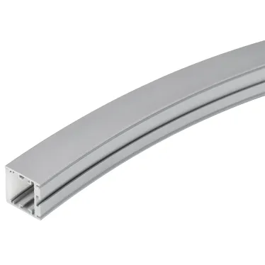 Профиль SL-ARC-3535-D1500-W90 SILVER (1180мм, дуга 1 из 4) (ARL, Алюминий)