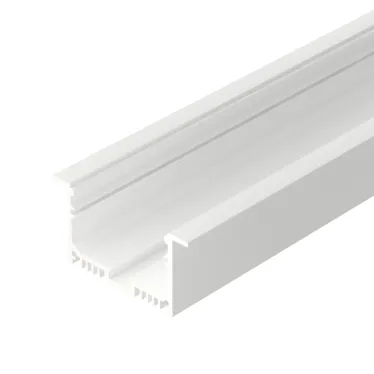 Профиль с экраном SL-LINIA62-F-2500 WHITE+OPAL (ARL, Алюминий)