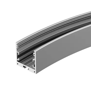 Профиль SL-ARC-3535-D800-A90 SILVER (630мм, дуга 1 из 4) (ARL, Алюминий)