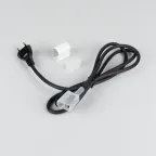 Шнур питания MOONLIGHT-Power-230V (12x24mm) (ARL, силикон)