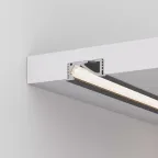 Профиль SL-BEVEL-W21-F-2000 ANOD BLACK (Arlight, Алюминий)