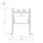 Профиль SL-COMFORT-4551-F-2000 ANOD BLACK (ARL, Алюминий)