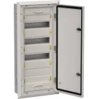 TITAN 5 Корпус металлический ЩРв-48 (1х48) 755х365х130мм IP31 серый (одна дверь)