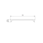 Экран STRETCH-S-35-CEIL-CENTER-10m OPAL BLACK (GAMMA35) (ARL)