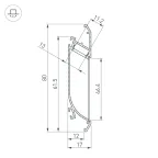 Профиль K-WALL-2000 ANOD (ARL, Алюминий)
