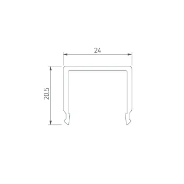 Экран G-K MAT-L для PLS-GIP, LOCK (ARL, Пластик)