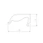 Экран ARH-KANT-H30-2000 Square Clear-PM (ARL, Пластик)