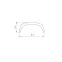 Экран ARH-KANT-H30-2000 Square Clear-PM (ARL, Пластик)