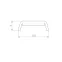 Экран ARH-KANT-H30-2000 Square Clear-PM (ARL, Пластик)