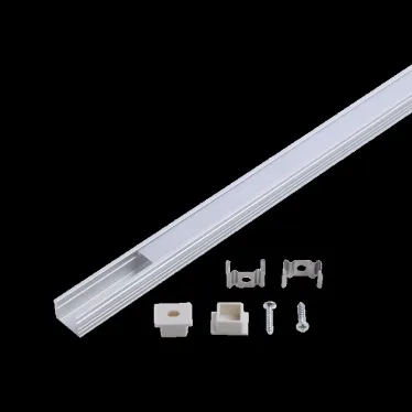 Профиль для ленты LED врезной гл 12mm - 2m 1/40 | BT415 | Gauss