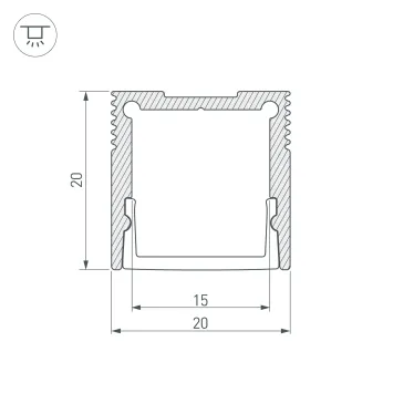 Соединитель профиля FANTOM-W49-90L Set (Arlight, Металл)