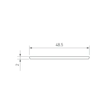 Коннектор выводной COB-MONO-8-2pin-STW-L120-X1 (IP20 пластик)