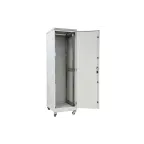 Шкаф телекоммуникационный напольный 24U 600x800 ШТ-НП-24U-600-800-М, передняя дверь металл