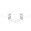 Экран LINE-5075-HONEYCOMB-2000 OPAL (Arlight, Пластик)