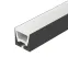 Силиконовый профиль WPH-FLEX-1616-TOP-S11-5m BLACK (Arlight, Силикон)