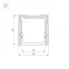 Профиль SL-SLIM20-H20-2000 WHITE (Arlight, Алюминий)
