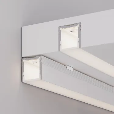 Профиль SL-SLIM20-H20-2000 WHITE (Arlight, Алюминий)