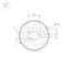 Силиконовый профиль WPH-FLEX-D22-360deg-S8-5m BLACK (Arlight, Силикон)