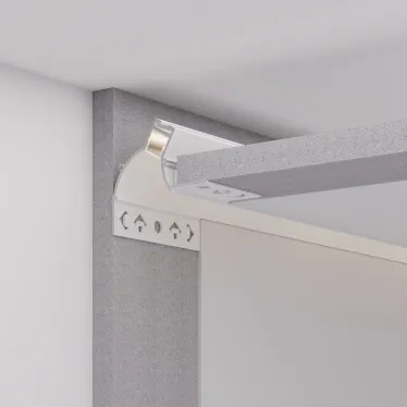 Профиль ARH-CEIL-BEVEL-EDGE-2000 WHITE (, Алюминий)