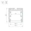 Профиль SL-ARC-3535-LINE-2500 WHITE (ARL, Алюминий)
