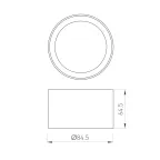 Экран ARH-KANT-H30-2000 Round Opal-PM (ARL, Пластик)