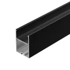 Профиль с экраном SL-LINE-4970-2500 BLACK+OPAL (ARL, Алюминий)