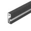 Силиконовый профиль WPH-FLEX-0616-SIDE-S9-5m FULL BLACK (Arlight, Силикон)