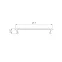 Шнур питания ARD-PRO-STD-1.5M White (230V, 1.6A) (ARDCL, Закрытый)