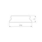 Шнур питания ARD-PRO-STD-1.5M White (230V, 1.6A) (ARDCL, Закрытый)