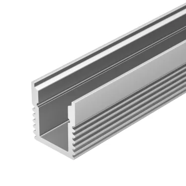 Профиль с экраном SL-MINI-8-2000 ANOD+OPAL (Алюминий)