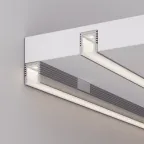 Профиль с экраном SL-MINI-8-2000 ANOD+OPAL (Алюминий)