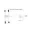 Тройник PLS-LOCK-H25-T135R правый (с экраном MAT-L) (ARL, Металл)