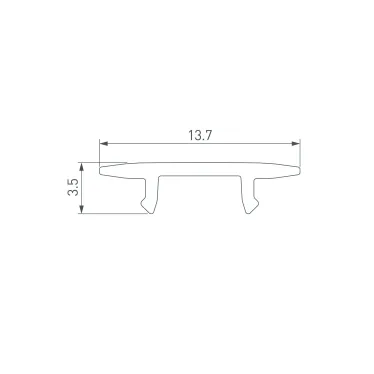 Тройник PLS-LOCK-H25-T135R правый (с экраном MAT-L) (ARL, Металл)