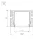 Профиль PDS-S-2000 ANOD Black RAL9005 | 020895 | Arlight