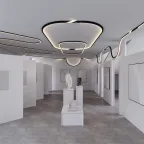 Профиль SL-ARC-5060-D1000-A90 WHITE (дуга 1 из 4) (, Алюминий)